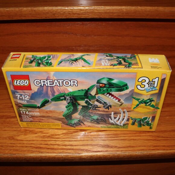 3/$55❤️sealed 31058 LEGO Creator 3-in-1 Mighty Dinosaurs Transforms T. Rex - Picture 8 of 12